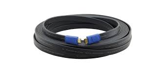 Kramer C-HM/HM/FLAT/ETH-50 Cable HDMI plano de alta velocidad con Ethernet de 15.20m